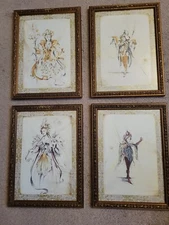 Bombay Company Fairy Portraits Set