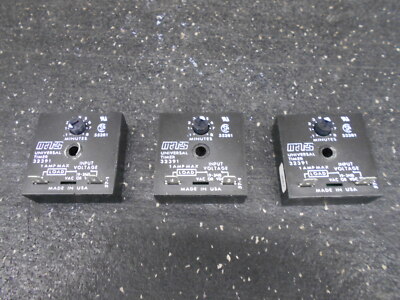 LOT OF 3 MARS 32391 UNIVERSAL TIMERS