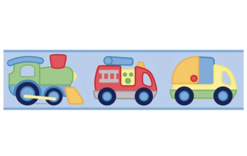 Little Tikes vehicle removeable wall border 5"x15', New - Image 3 of 3