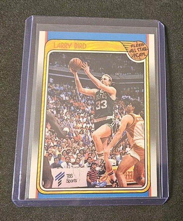 Larry Bird 1988 FLEER ALL STAR TEAM Card #124