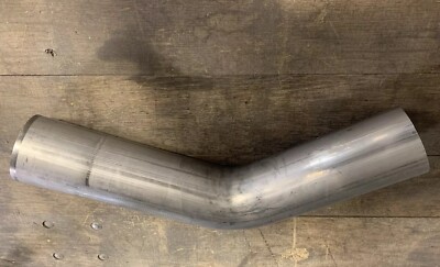 3.5  304 Stainless Exhaust 45 Degree Elbow Free Shipping!
