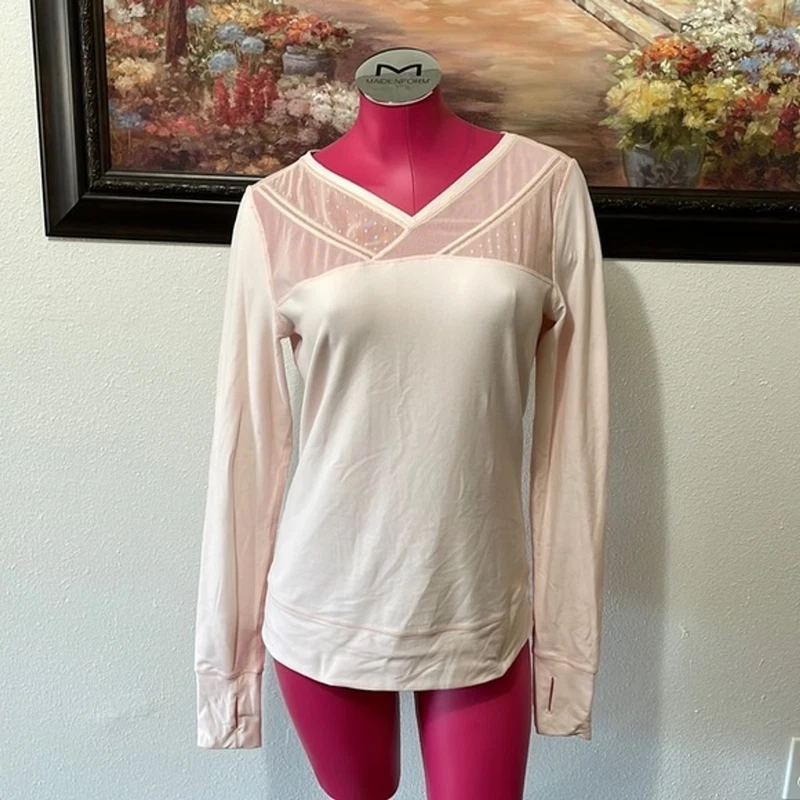 lululemon just breathe long sleeve parfait mesh thumb holes soft stretch shirt