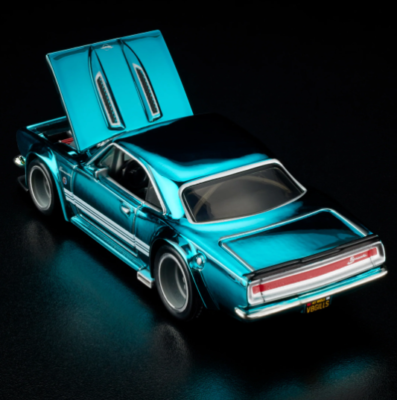 Hot Wheels RLC Red Line Club 1968 Custom Plymouth Barracuda Green