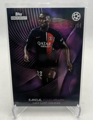 Topps UCL Knockout 23/24 Randal Kolo Muani 01/25 PSG Paris