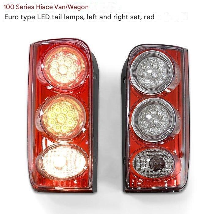 LED Tail Light Lamp Euro Type Custom JDM for Toyota Hiace 100