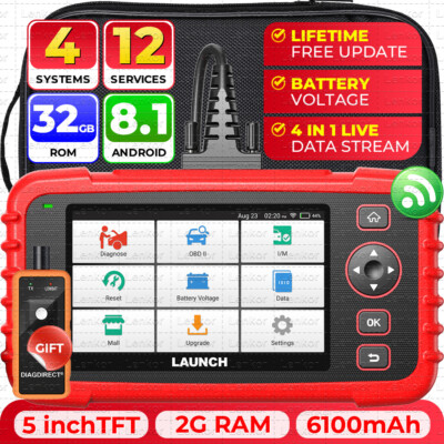 2025 Launch CRP129X V2.0 Car Scanner Engine SRS ABS SAS TPMS EPB Diagnostic Tool