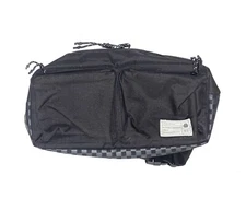 Hex LARGE Compartmentalized Unisex Black Gray Check Checker Aspect Waist Pack