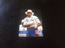 Gay Brewer Golf Autograph Card Pro Set 1991 Masters PGA