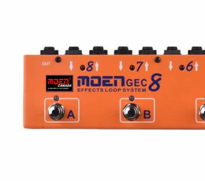 MOEN GEC8 OR Guitar Effect Pedal Commander Effect Loop System 8