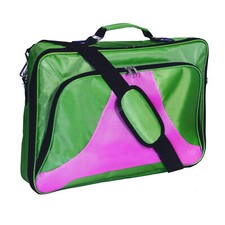 Green Pink 15.6 -18 Inch Laptop Notebook carrying briefcase bag case