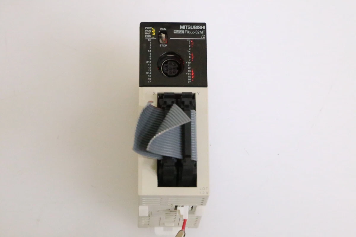 MITSUBISHI Used FX3UC-32MT/D Programmable Controlle bottom broken