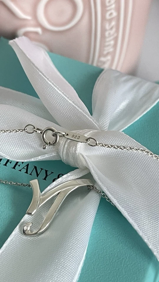 Tiffany & Coz Silver Capricorn Zodiac Pendant Paloma Picasso 17” NEW $575 - Image 4 of 4