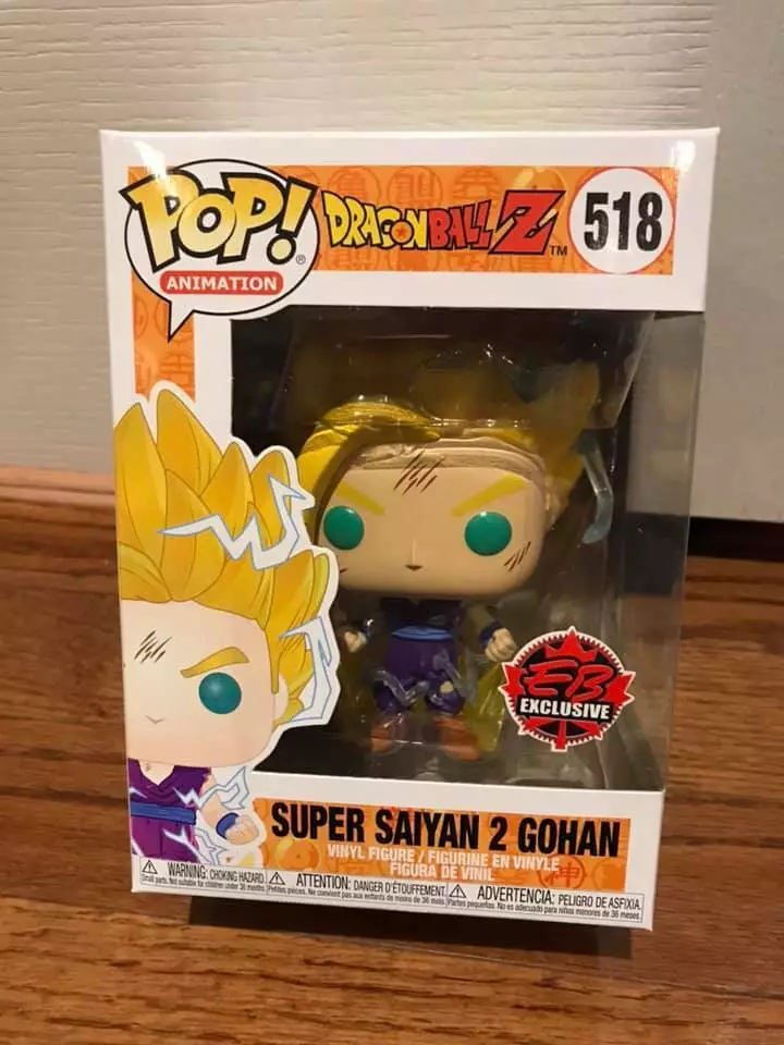 Dragon ball z super saiyan 2 gohan best sale pop