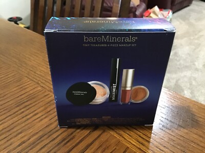 BAREMINERALS TINY TREASURES 4 PIECE MAKEUP SET NEW!