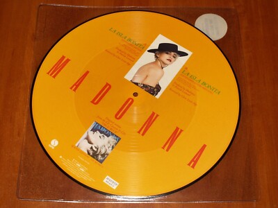 Madonna La Isla Bonita ピクチャーディスク レコード MADONNA LA ISLA BONITA *RARE* UK 12