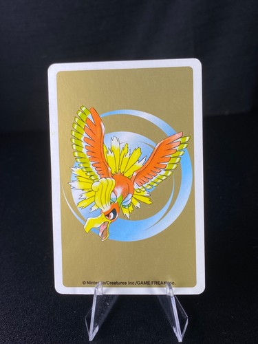 Vintage Pokemon Poker Cards - You Choose! - Gold Ho-Oh Deck - Picture 32 of 192