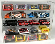 1/64 scale Display Case compatible with Hot Wheels 25OS Oversized