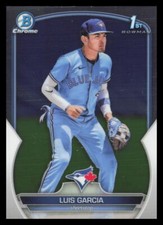 2023 Bowman #BCP-94 Luis Garcia Toronto Blue Jays Chrome Prospects Baseball Card