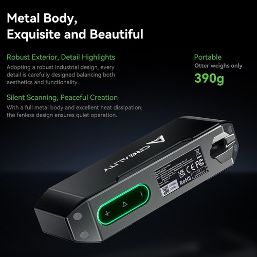 Creality CR-Scan Otter 3D Scanner Reverse Engineering Handheld Scanner K6G7 - Picture 8 of 12