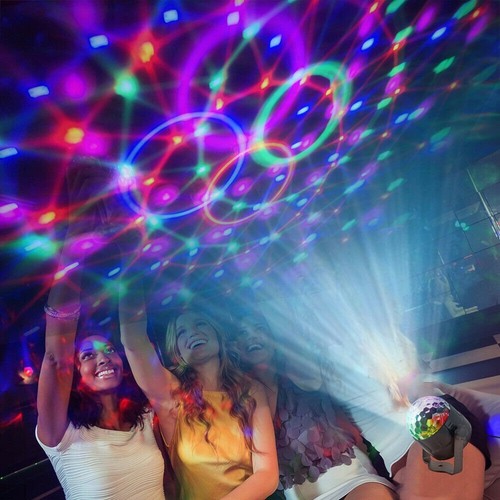 Party Magic Ball Light LED Party Disco RGB Rotating Laser Projector Stage Lights - Picture 5 of 12