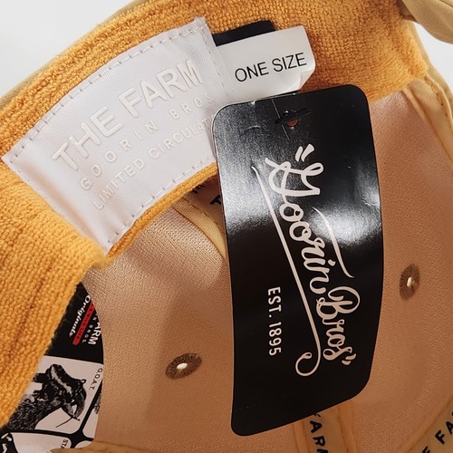 Gorra de baile The Farm Goorin Bros Honey Love unisex talla única amarilla bordada - Imagen 7 de 7