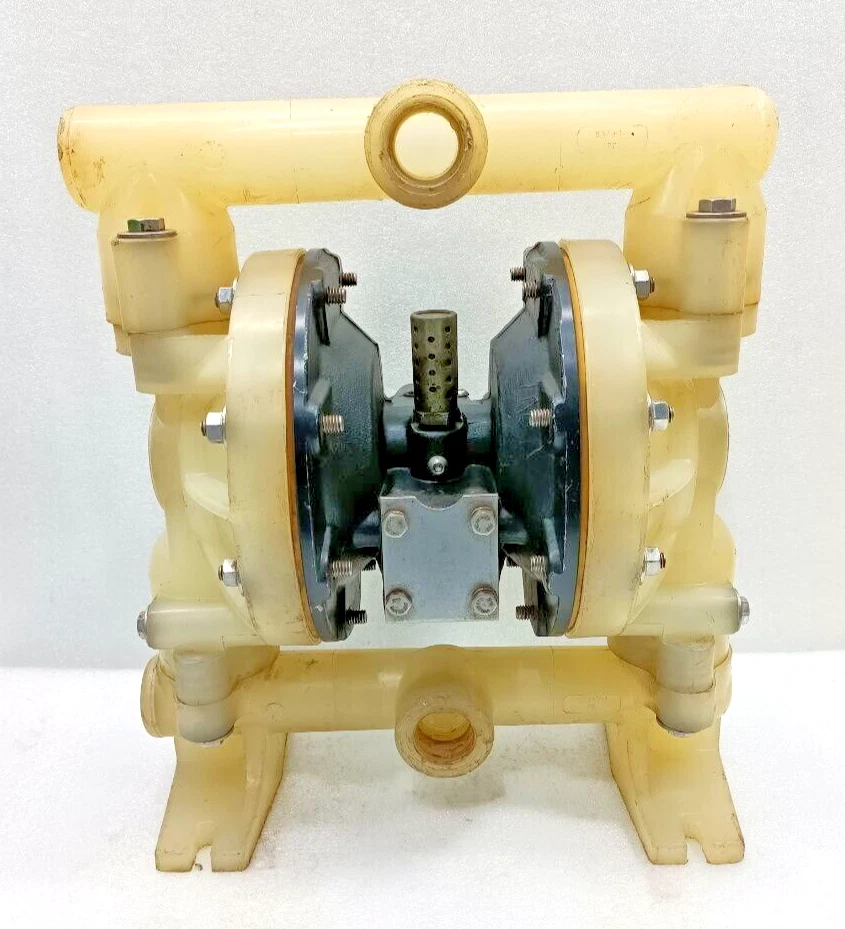 INGERSOLL RAND ARO 6661AJ-322-C AIR DOUBLE DIAPHRAGM PUMP 1" POLYPROPYLENE - Image 2 of 4