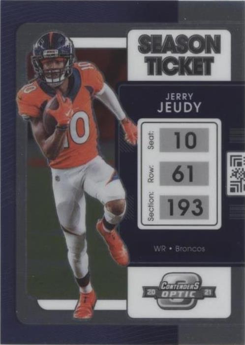 2021 Panini Contenders Optic Jerry Jeudy #57 - 1 of 1
