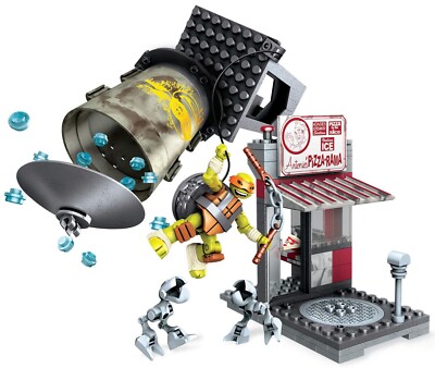 MEGA BLOKS: Teenage Mutant Ninja Turtles - Mikey Pizzeria Showdown