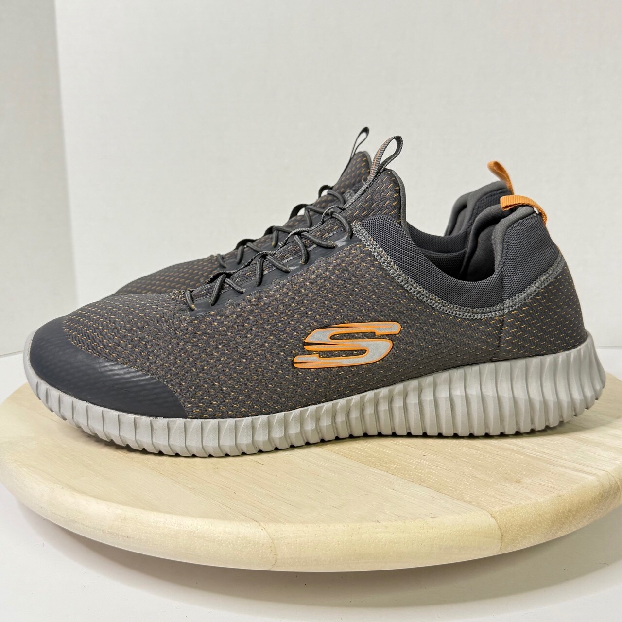 SAOLA Scarpe da corsa Skechers Uomo Sneakers Elite Flex Belburn 52529 Grigio Taglia 12