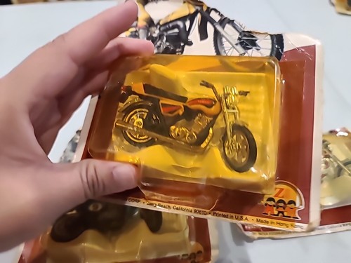 NEW IN BOX - LOT OF 4 - Zee Toys Ridge Riders VINTAGE Die Cast Motorcycles RARE - Picture 10 of 14