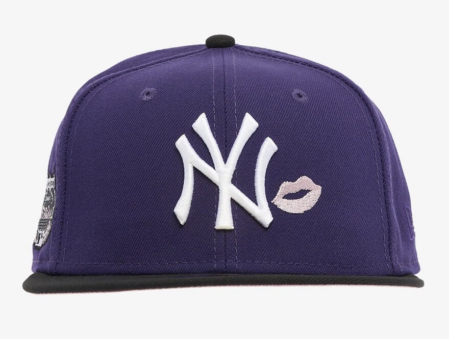 yankees hat with kisses