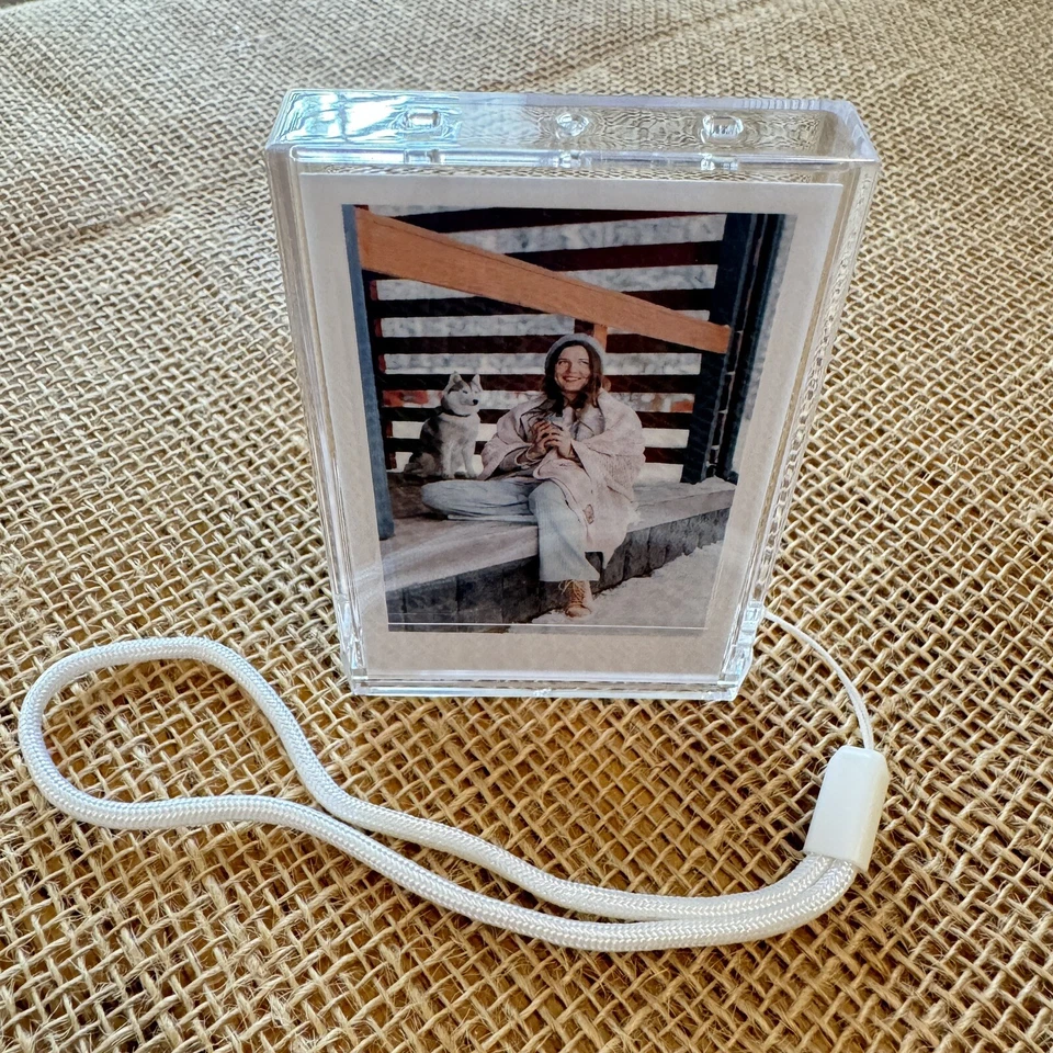 Paquete de 5 mini caja de fotos Instax soporte y cordón para 10 fotos de 2x3" Foto 2 de 4