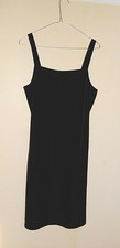 Dress Black velvet. Hamells size10. Bodycon flatter fit. A line. Knee length NEW