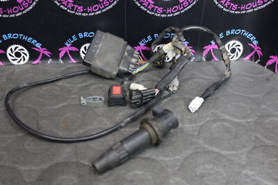 2004 Yamaha YZ450F OEM ECU CDI ECM WIRE WIRING HARNESS LOOM COIL SPARK PLUG BOOT