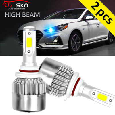 #ad #ad LED Headlamp High Beam 9005 HB3 for Hyundai Sonata 2016 2018 8000K 100W 11000LM $16.37