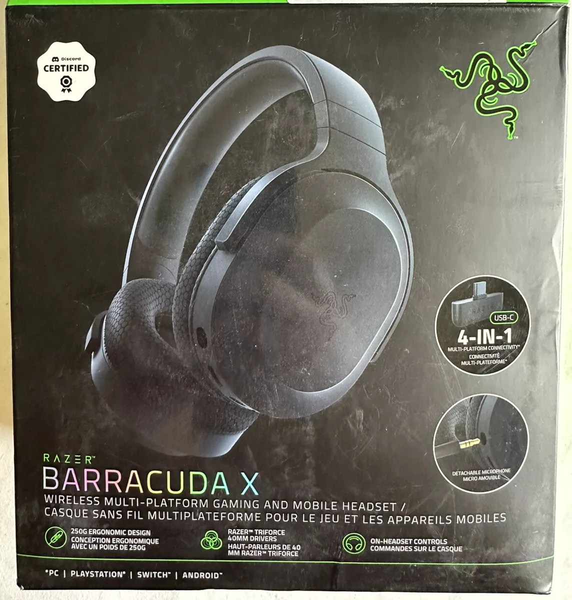  Razer Barracuda X Wireless Gaming & Mobile Headset (PC