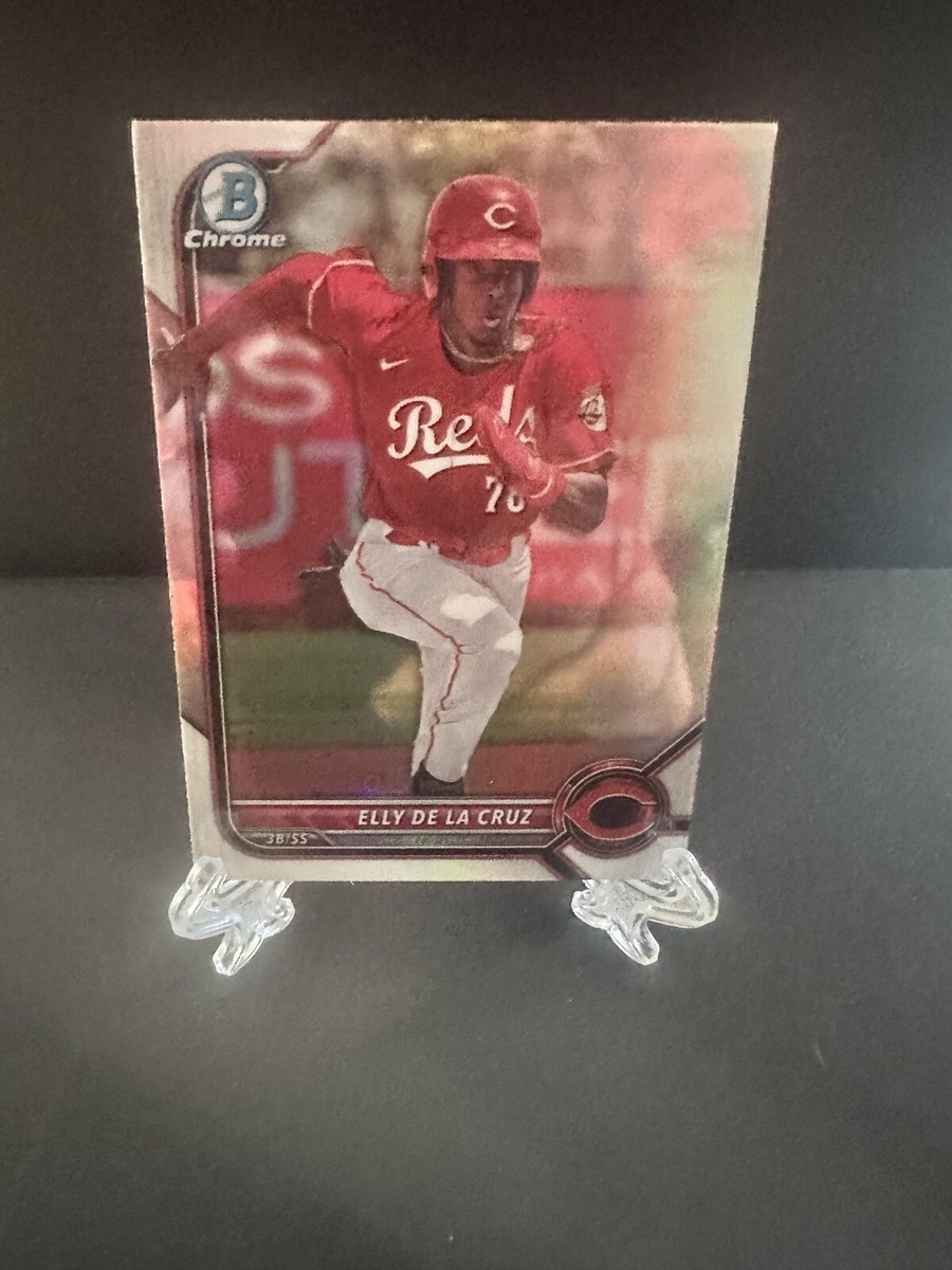 2022 Topps Bowman Chrome Elly De La Cruz Refractor BDC-80 | eBay 2022 Topps Bowman Chrome Elly De La Cruz Refractor BDC-80 | eBay