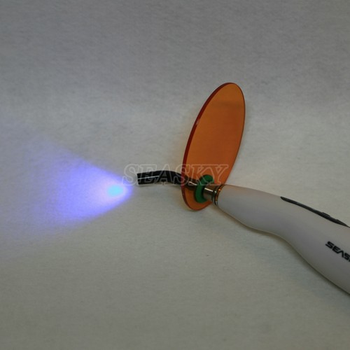 2 Dentista Dental Wireless LED Curing 1400MW Lampada polimerizzante dentale - Foto 12 di 12