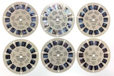 Lot of 6 Miscellaneous World Countries 1950s Sawyers Inc Reels View Master S445