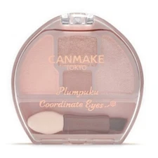 CANMAKE Plumpuku Coordination Eyes 02 Types 1.4g Eyeshadow Milk Tea Plan PUKU
