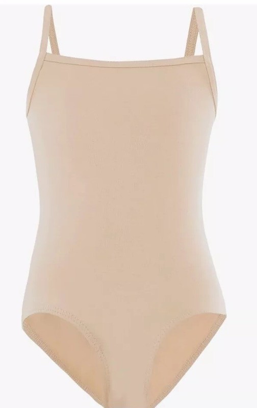 Domusgo Girls Camisole Ballet Leotard Seamless Soft Undergarment Girls 9-10 Nude
