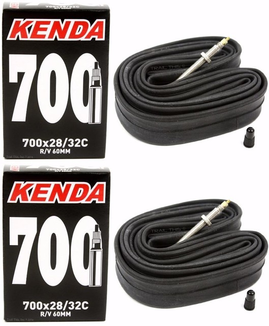 4pack KENDA 700x2832c 60mm Threaded Presta Valve RVC Road Bike Inner