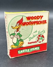Vintage Castle Films Inc. Woody Woodpecker Walter Lantz Cartoon Film Reel 16mm
