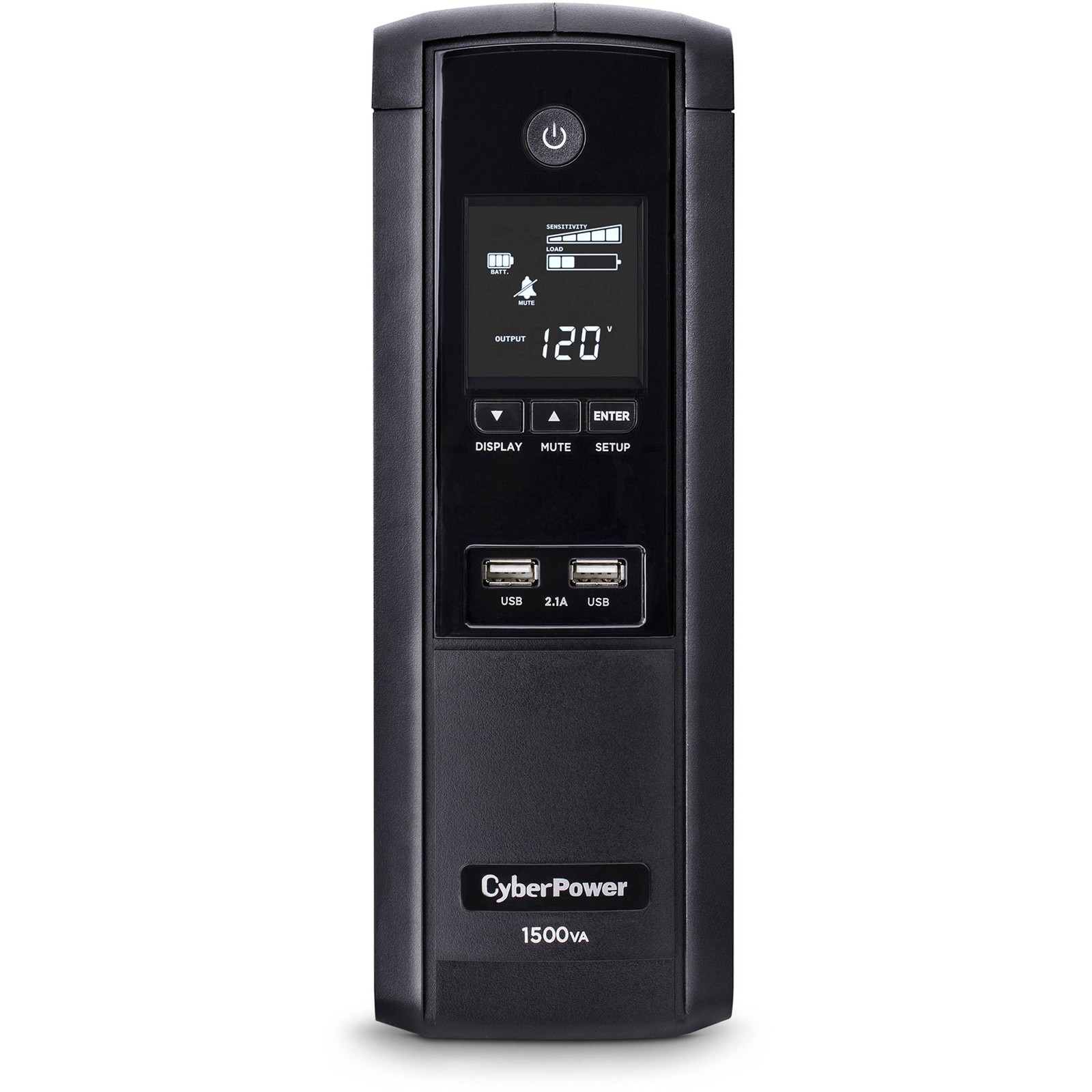 CyberPower BRG1500AVRLCD-R 1500VA/900W LCD UPS System - Certified Refurbished