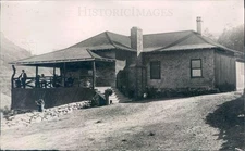 1912 Press Photo Napa CA Dr Elmer Stone Summer House - ner41415