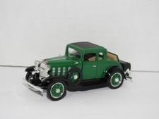 1932 Chevy Coupe Green Diecast Car By National Motor Museum Mint And Rumble Seat 1932 Chevy Coupe Green Diecast Car By National Motor Museum Mint And Rumble Seat
