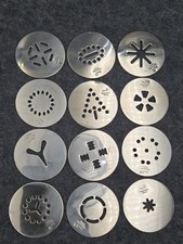 Salton Electric Cookie Press CKM25 Replacement 12 Cookie Discs Set