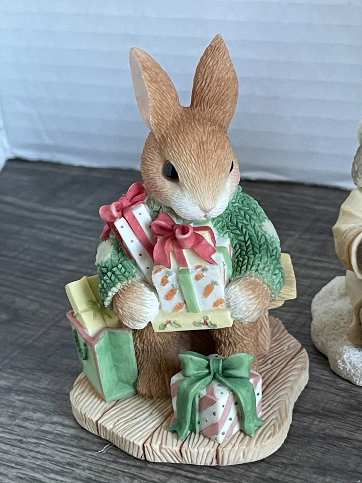 Lote de 3 My Blushing Bunnies 1996(1) y 1998(2) de Enesco y numerados Foto 2 de 4