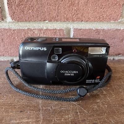 Olympus Infinity Accura Zoom 105 35mm Camera 38-105mm PARTS Flash Plastic Broken