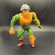 Vintage Mattel He-Man 'Man At Arms' Action Figure, 1981 MotU Soft Head, Complete